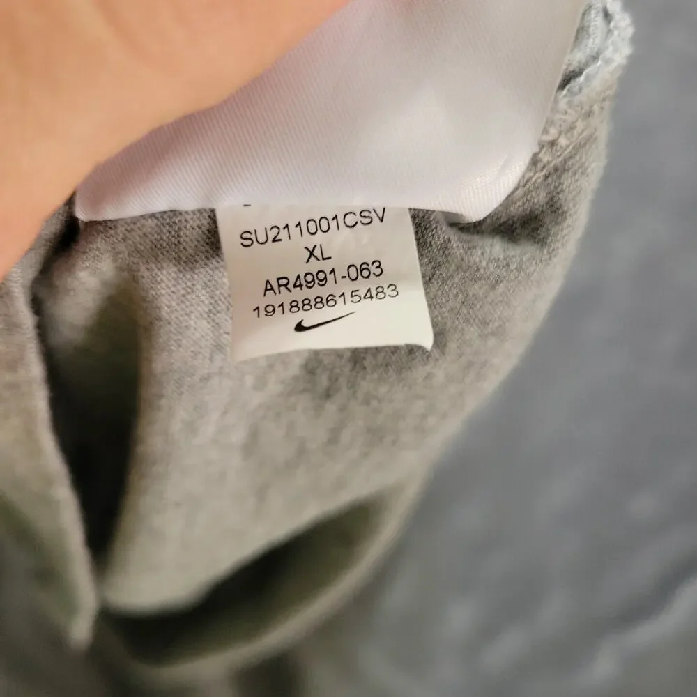 The Nike Tee Shirt Womens Extra Large Grey Athletic‎ Cut Scoop Neck Cotton Tank